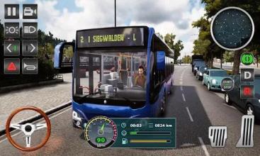 Real Coach Bus Simulator 3D 2018截图2