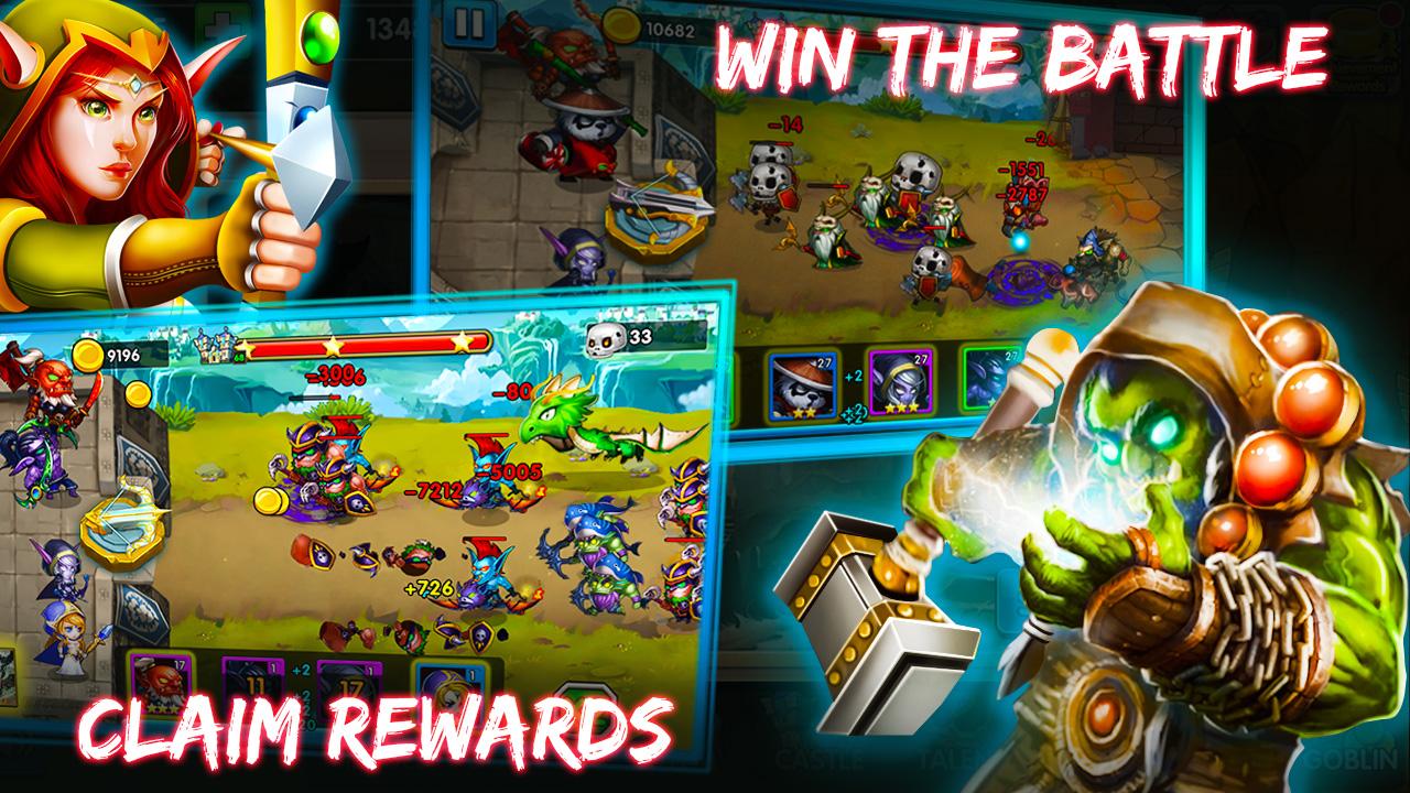 Defender Heroes: Castle Defense TD截图4