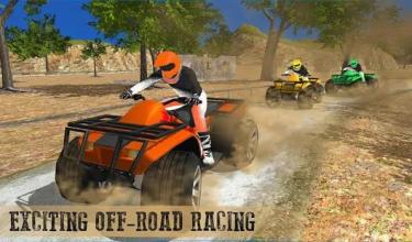 Quad ATV Rider Off-Road Racing: Hill Drive Game截图1