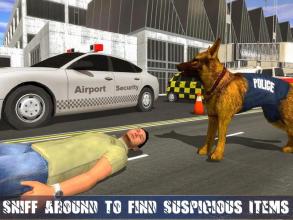 Police Dog Airport Crime Chase截图3