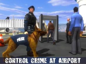 Police Dog Airport Crime Chase截图2