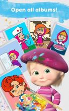 Masha and the Bear: Free Coloring Pages for Kids截图2