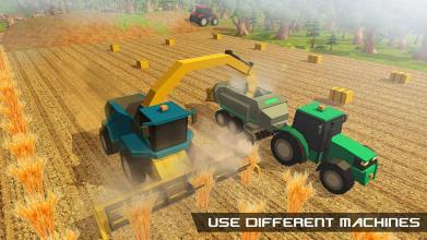 Modern Tractor Farming Machines Simulator截图5