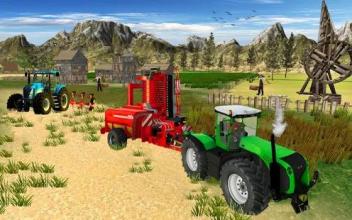 Real Tractor Driving Games 2018 New: Offroad Drive截图1