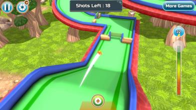 Mini Golf Multiplayer Clash - Cartoon Forest截图2