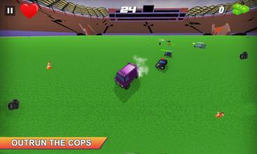 The Chase - Extreme Cops Chasing Cars Drift Game截图2