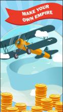 Idle Plane Tycoon Click Merge截图4