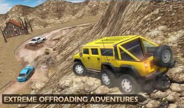 Extreme Offroad Mud-Runner Truck: 6x6 Spin Tires截图5