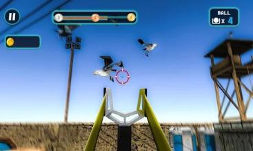 Slingshot Bird Hunt 3D Shooting Range Fun Game截图2