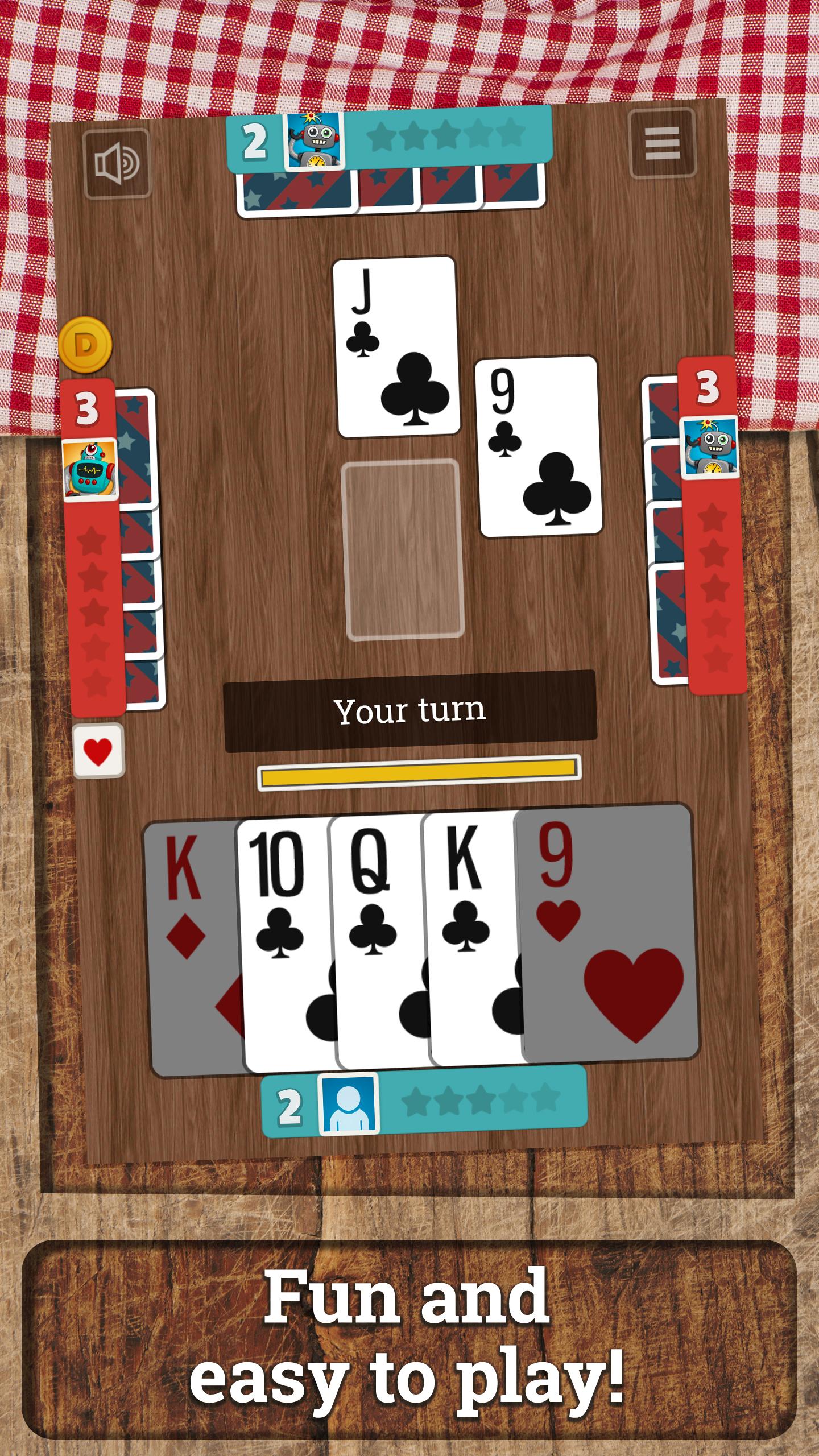 Euchre Free: Classic Card Game截图1