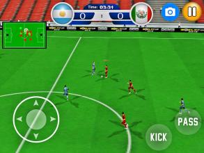 World Cup 2019 Soccer Games : Real Football Games截图2