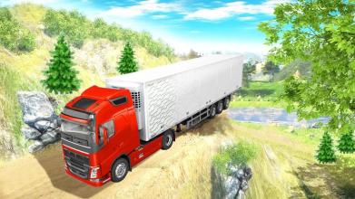 Offroad truck driver 4X4 cargo truck Drive 3D截图1