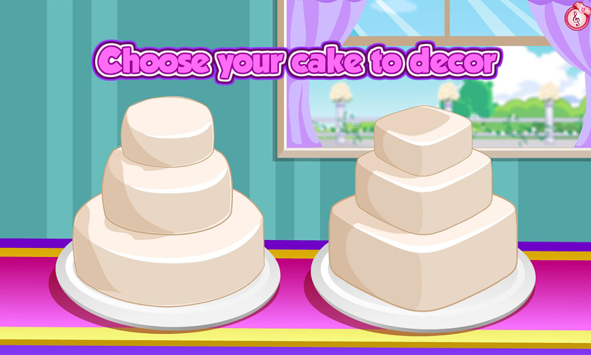 Rose Wedding Cake Game截图5