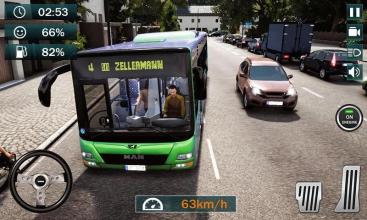 Bus Driver Simulator Game Pro 2019截图2