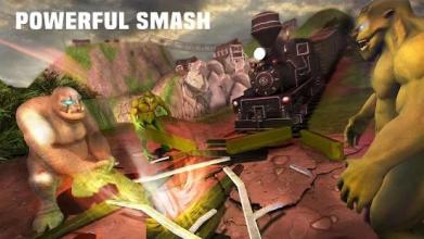 Uphill Sniper 3D: Monster Shooting Train Game截图3