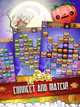 Halloween Swipe - Carved Pumpkin Match 3 Puzzle截图5