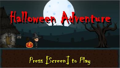 Halloween Adventure - Retro Pixel Art Game截图1