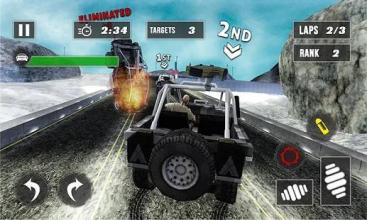 Beach Buggy Car Death Racer: Ultimate Racing War截图1