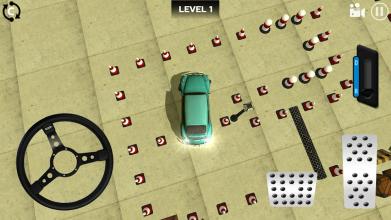 Classic Vintahe Car Parking 3D截图1