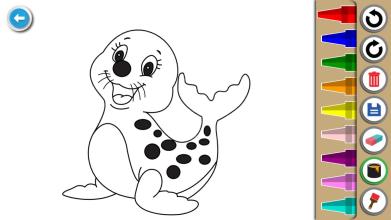 Cute animals coloring book截图4