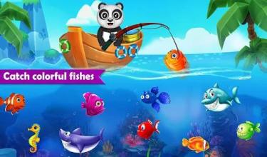 Happy Fisher Panda: Ultimate Fishing Mania Games截图3