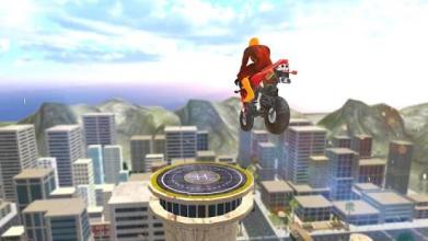 Super Hero Bike Mega Ramp 2截图2