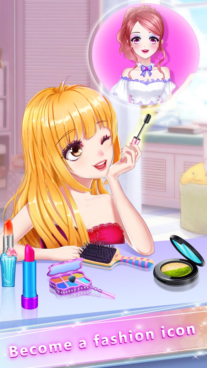 Anime Girl Fashion Makeup截图3