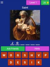 Catholic Saints Quiz (Catholic Game)截图5