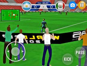 World Cup 2019 Soccer Games : Real Football Games截图5