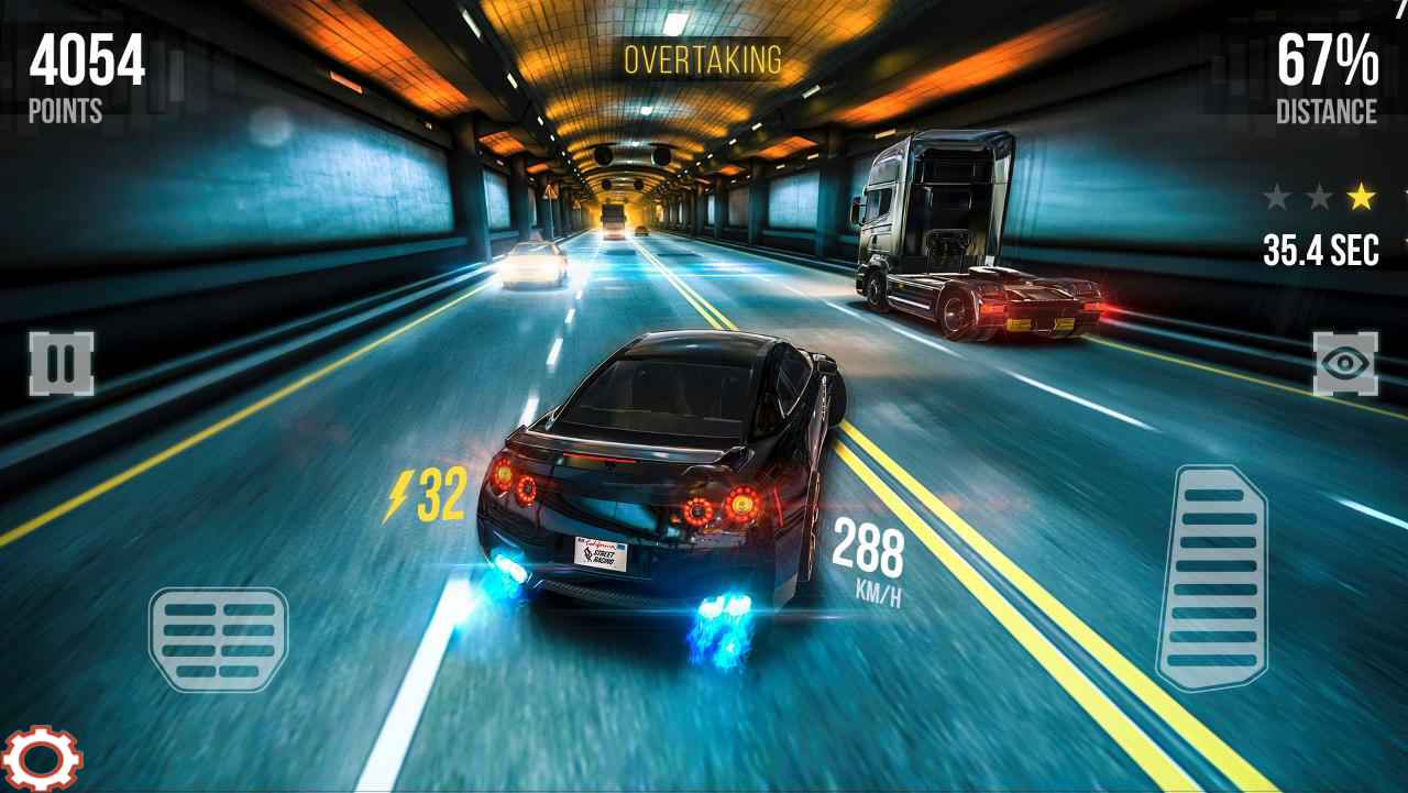 Street Racing Car Traffic Speed 3D截图3