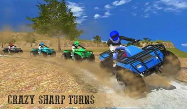 Quad ATV Rider Off-Road Racing: Hill Drive Game截图5