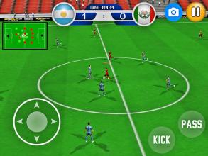 World Cup 2019 Soccer Games : Real Football Games截图3