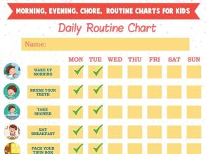 Kids Routine Daily Activities - Day & Night Chores截图1