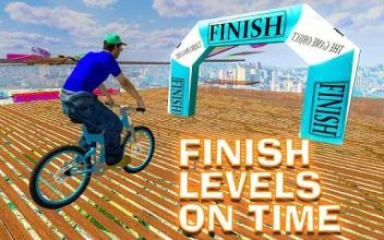 BMX Stunts Racer 2018- Bicycle Racing Fever截图1