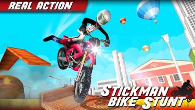 Stickman Bike Stunt Extreme Race截图5