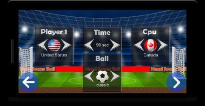 Head Soccer Ball  Kick Ball Games截图1