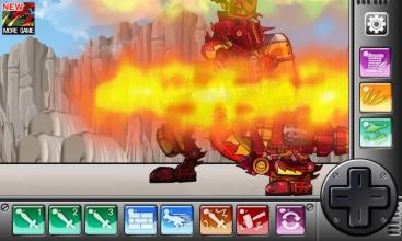 Fire Tyrannosaurus - Dino Robot截图4