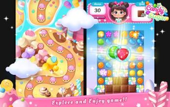 Candy Sugar - Crush Mania & Match 3 Games Puzzle截图3