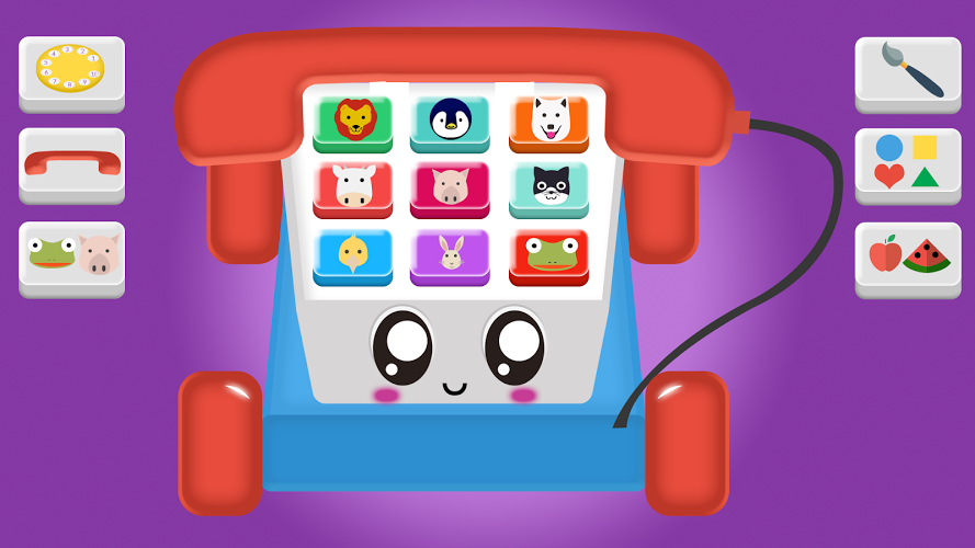 Baby Carphone Toy. Kids game截图4