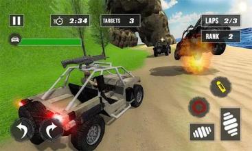 Beach Buggy Car Death Racer: Ultimate Racing War截图3