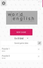 A Word Kelime Bulmaca English截图1