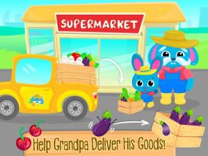 Cute & Tiny Grandparents - Farm, Build & Cook截图1