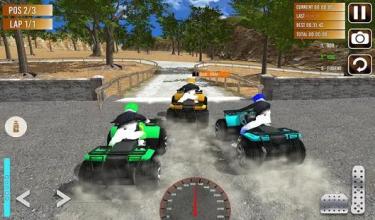 Quad ATV Rider Off-Road Racing: Hill Drive Game截图2