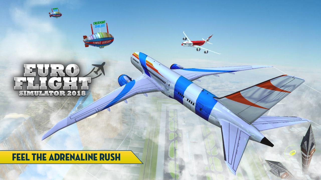 Euro Flight Simulator 2018截图2