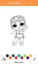 Doll Surprise Coloring Book截图1