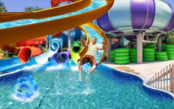 Ultimate Water Slide - Water Park Adventure截图2