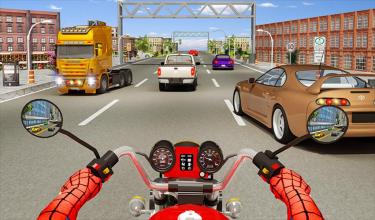 Spider Hero Rider - Racers Of Highway截图4