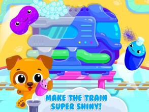 Cute & Tiny Trains - Choo Choo! Fun Game for Kids截图1