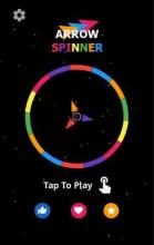 Arrow Spinner : hit and flip the spinning wheel截图2