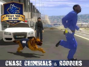 Police Dog Airport Crime Chase截图5